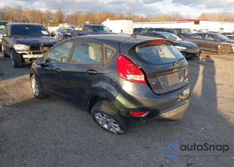 2011 Ford Fiesta Se из США, поврежденный, VIN 3FADP4EJ9BM202542